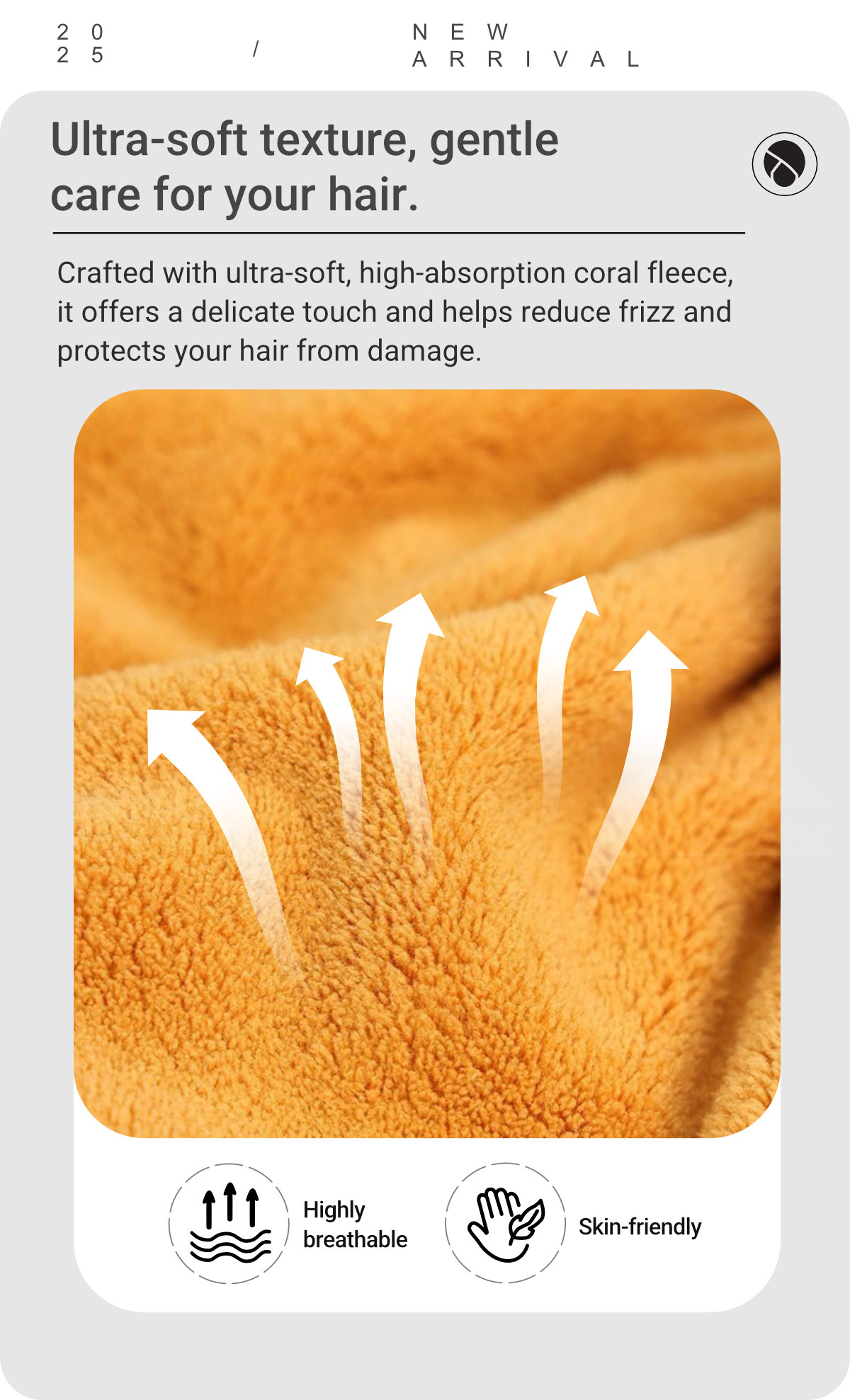Coral Fleece Soft Hair Drying Cap-4